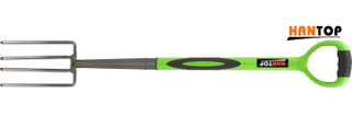 Item No.11906 Border fork with ERGO steel tube pvc coated+TPR grip