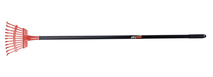 Item No.74332 11teeth leaf rake with metal handle