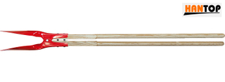 Item No.72320 Post hole digger with wooden handle