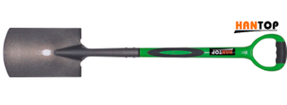 Item No.11911 Steel spade with ERGO steel tube pvc coated+TRP grip