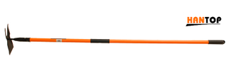 Item No.41644 Fork hoe with long fiberglass handle