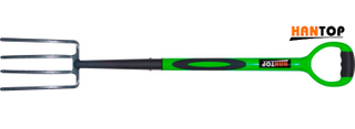 Item No.11905 Steel fork with ERGO steel tube pvc coated+TPR grip