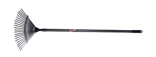 Item No.31728 22T leaf rake all metal long handle 