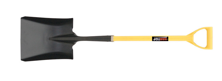 Item No.51502 Square shovel with D solid fiberglass handle