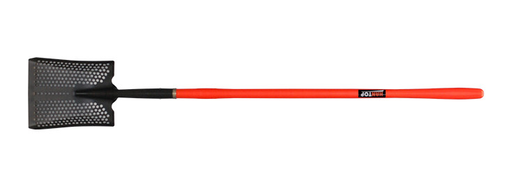 Item No.51512 Square shovel with Long solid fiberglass handle