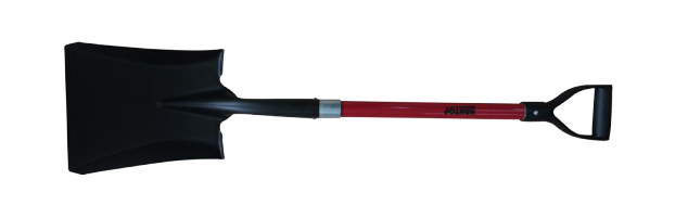 Item No.77303 Square shovels with fiberglass handle PY grip