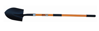 Item No.41625 Round shovel with long fiberglass handle