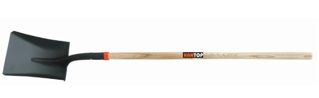 Item No.71317 Square shovel with long wooden handle