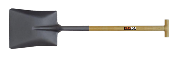 Item No.73308 Square shovel with T wooden handle