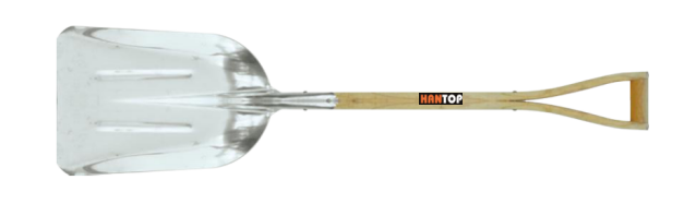 Item No.71306 Korea type aluminium shovels full Y wooden handle