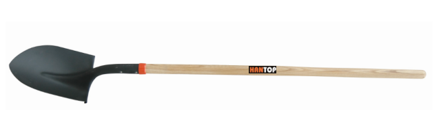 Item No.71316 Round shovel with long wooden handle