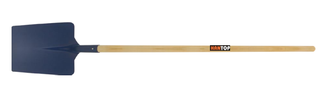 Item No.72325 French type shovel with long wooden handle