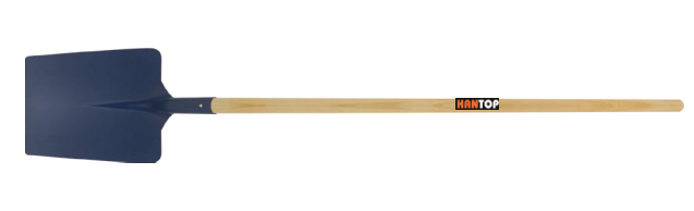 Item No.72325 French type shovel with long wooden handle