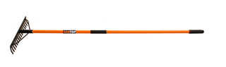 Item No.41645 14T garden rake with long fiberglass handle 