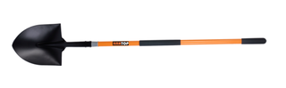 Item No.41633 Round shovel with long fiberglass handle