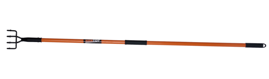 Item No.41639 4prongs cultivator with fiberglass handle