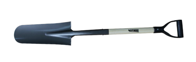 Item No.74339 Drain spade with wooden handle