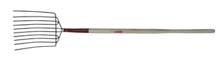 Item No.74412 Manure fork with connector Ash wooden handle
