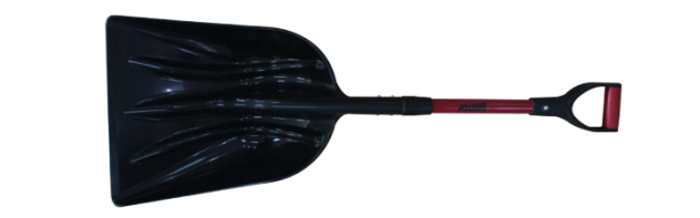 Item No.76309 ABS scoop with fiberglass handle PVC+TPR grip 