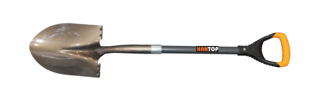 Item No.41602 Round shovel with fiberglass handle and PM grip