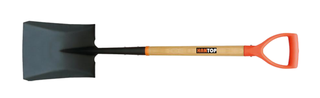 Item No.71331 Square shovel wooden handle D pvc grip