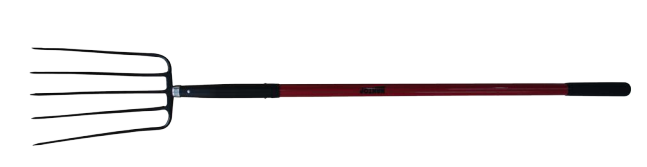 Item No.76312 Full forged fork 5 prongs with fiberglass handle