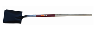 Item No.74318 Square shovel with 48" long wooden handle