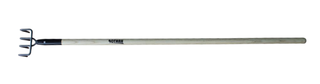 Item No.74341 4prong hook with long wooden handle