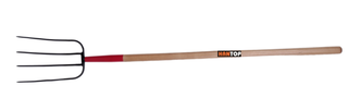 Item No.74311 Forged fork 3Teeth long wooden handle 