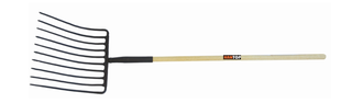 Item No.74310 Forged fork 10teeth long wooden handle