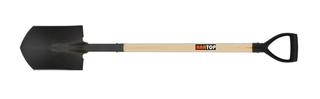 Item No.72309 Spade with wooden handle D pvc grip