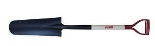 Item No.74407 Drain Spade with first class ASH wooden handle+iron grip