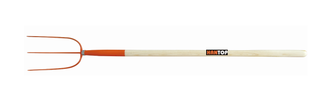 Item No.74312 Forged fork 4Teeth long wooden handle