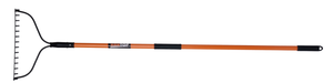 Item No.41637 14T Bow rake with long fiberglass handle 