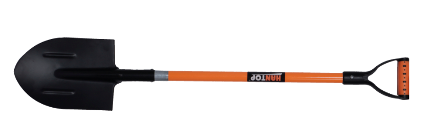 Item No.41612 Sharp spade with fiberglass handle PB grip