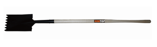 Item No.74316 Spade with teeth 48“ long wooden handle