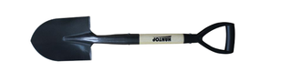 Item No.74352 Mini Round shovel with wooden handle Y pvc grip