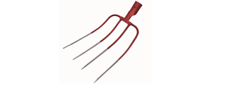 Item No.F102B Garden fork head 