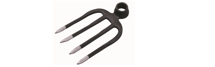 Item No.F105-4T Garden fork head 