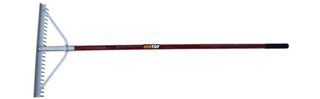 Item No.76316 Garden bow rake with long fiberglass handle