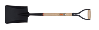 Item No.71309 Square shovel with wooden handle Y iron grip