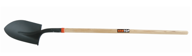 Item No.71310 Round shovel with long wooden handle