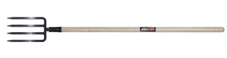 Item No.72316 Full forged fork long wooden handle