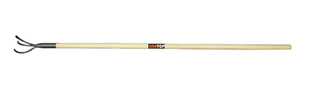 Item No.74351 3prong cultivator with wooden handle