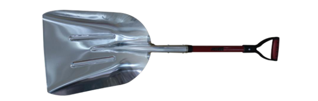 Item No.76310 Aluminium scoop 12# with fiberglass handle PVC+TPR grip