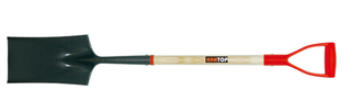 Item No.71314 Spade with wooden handle pvc grip
