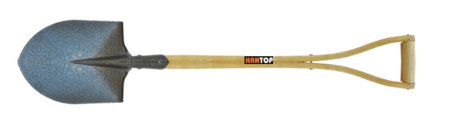 Item No.71304 Korea type small round shovel Full Y wooden handle