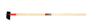 Item No.74327 Forged garden hoe with long wooden handle