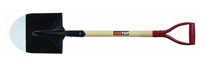Item No.75307 Round shovel second quality handle iron grip