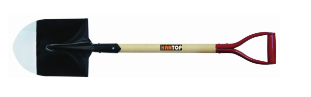 Item No.75307 Round shovel second quality handle iron grip